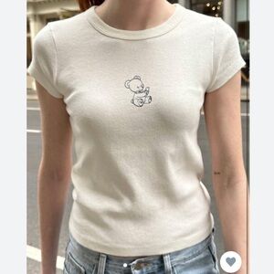 brandy melville baby tee